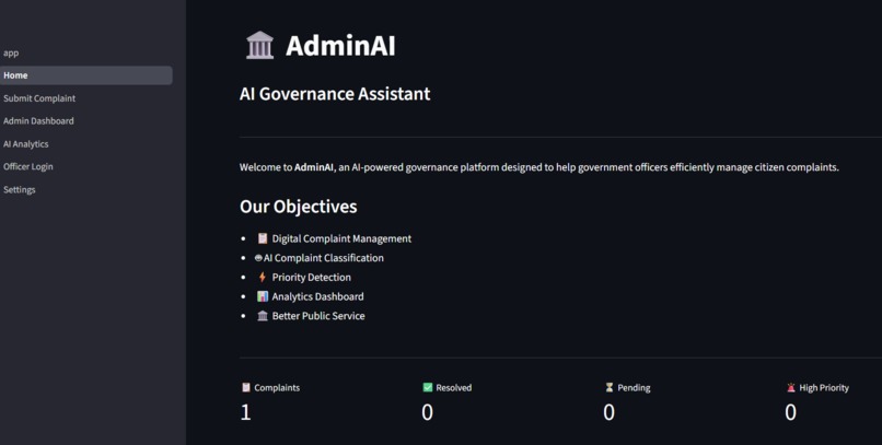 AdminAI  – screenshot 3