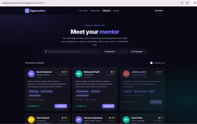 OpportuMap – screenshot 3