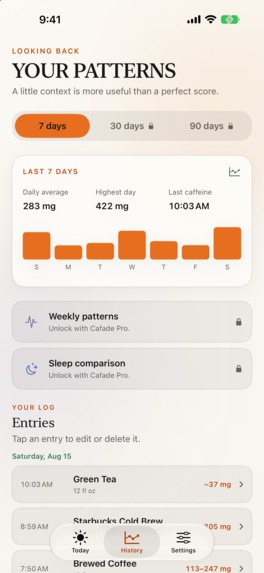 Cafade – screenshot 1