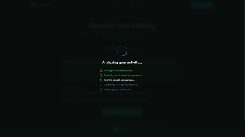 EcoSim AI — Environmental Impact Decision Simulator – screenshot 3