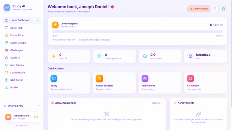 Studified – screenshot 1