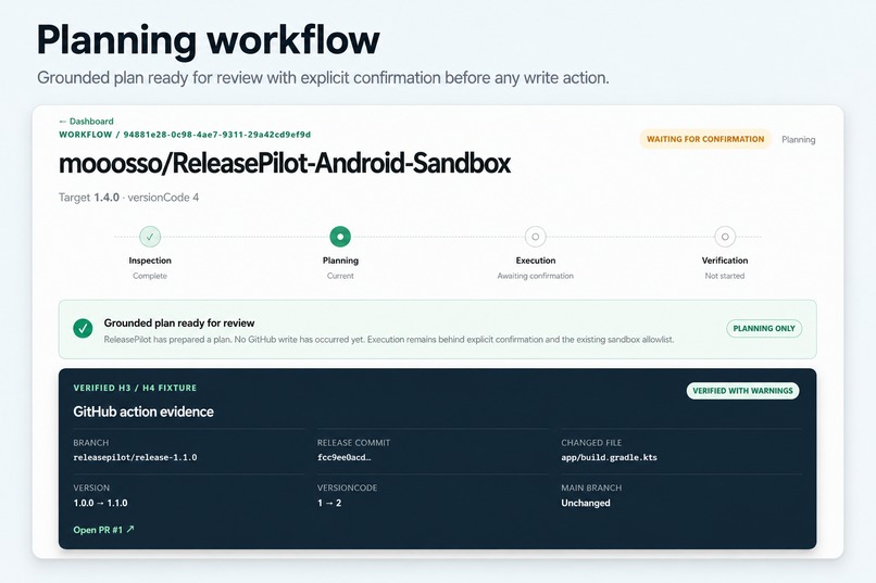 ReleasePilot – screenshot 2