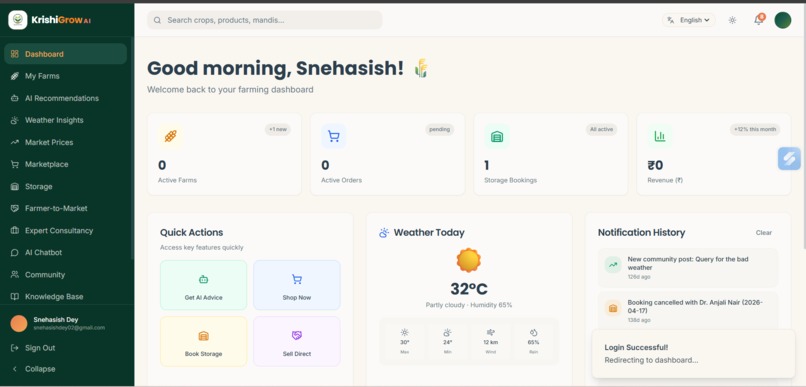 KrishiGrow AI – screenshot 2