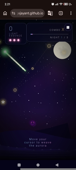 AURORA — Dreamweaver – screenshot 4