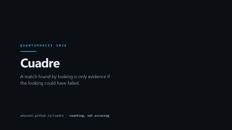 Cuadre – screenshot 2
