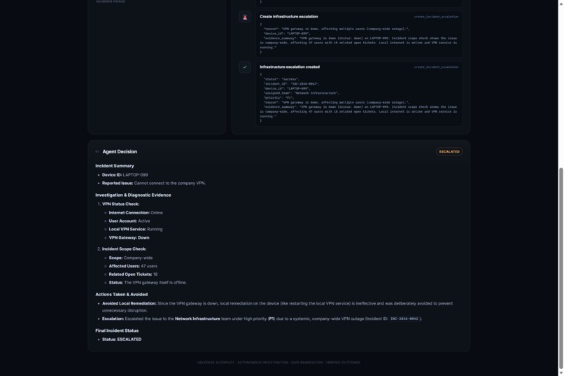 HelpDesk Autopilot – screenshot 4