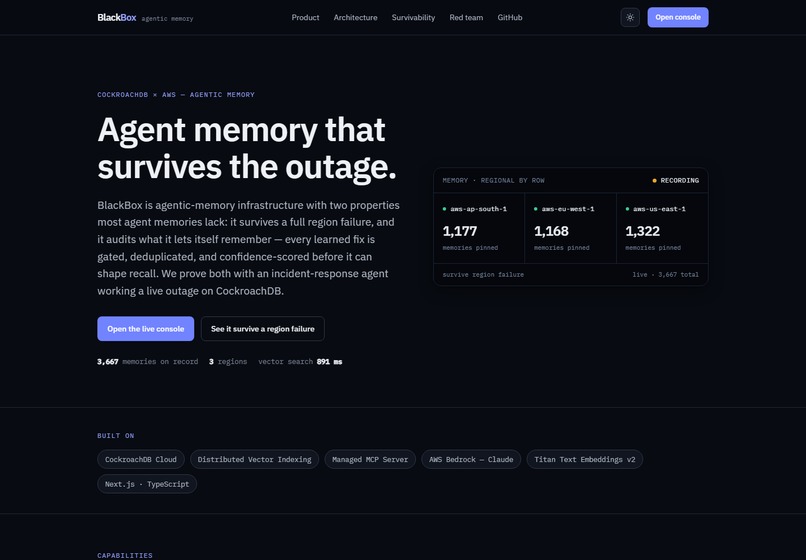 BlackBox – screenshot 1