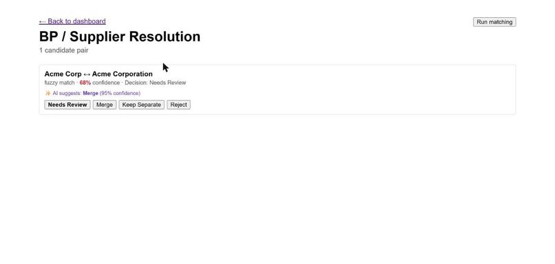 TransformIQ — AI-Assisted ERP Migration (Gemini + Genkit) – screenshot 3