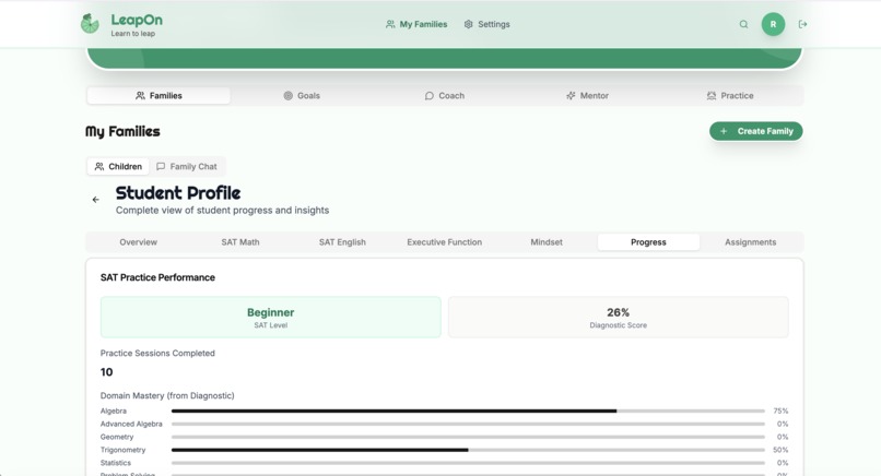 LeapOn SAT – screenshot 2