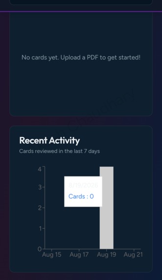 AI POWERED FLASHCARD ENGINE STUDY ASSISTANT  – screenshot 5