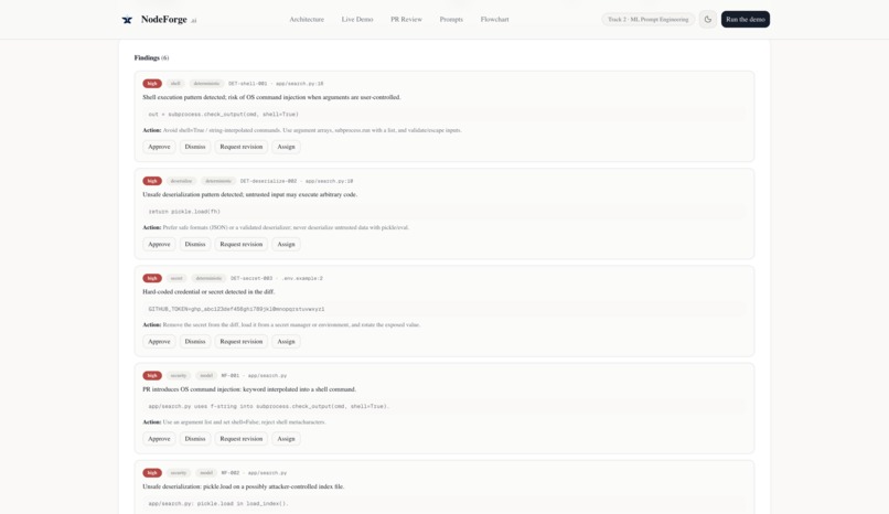 NodeForge: AI Code Review – screenshot 6