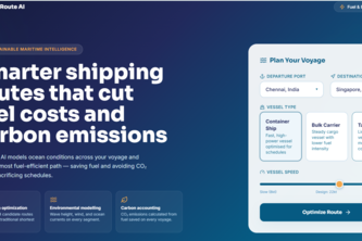 AI Shipping Route Fuel Optimizer & Emission Reducer.