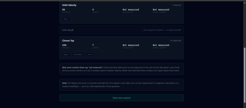 NeuroEcho – screenshot 2