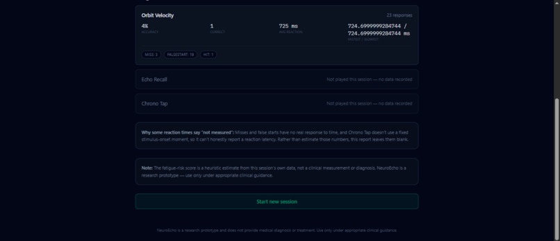 NeuroEcho – screenshot 3