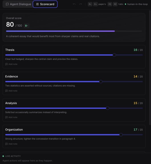 GraderJet – screenshot 2