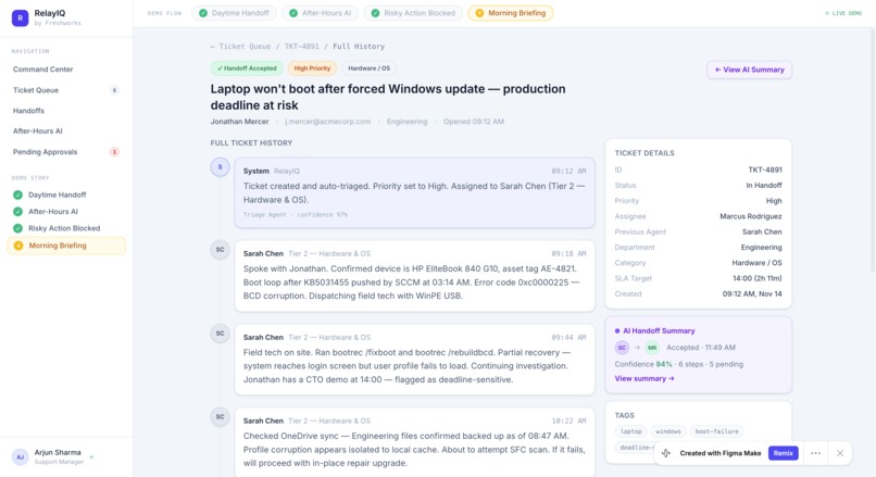 RelayIQ – screenshot 4