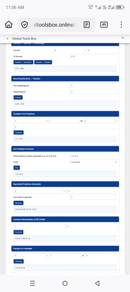 Fraction Calculator 2026 – screenshot 4