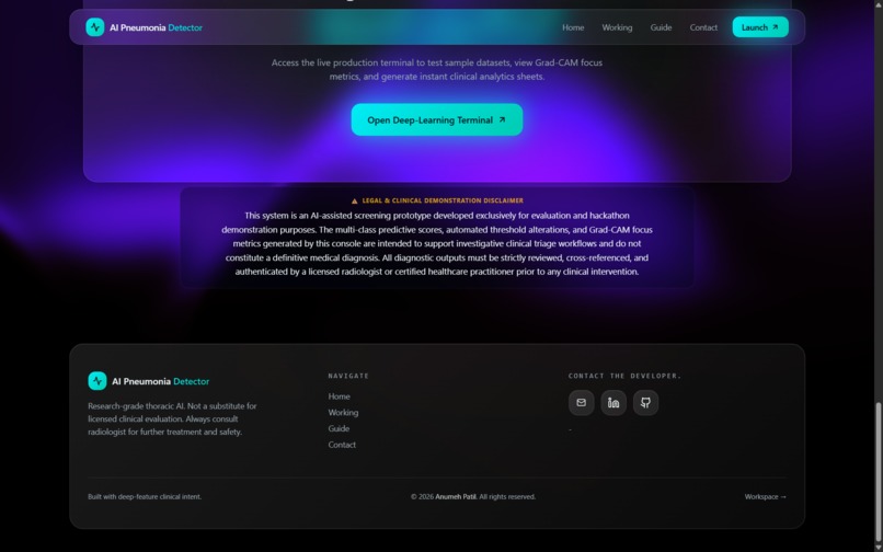 Pneumonia-Detector – screenshot 3
