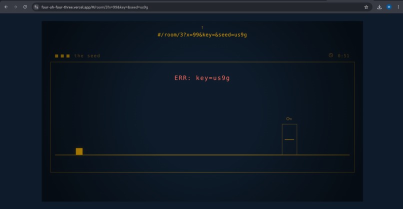 404 — A Puzzle in Your Address Bar – screenshot 2