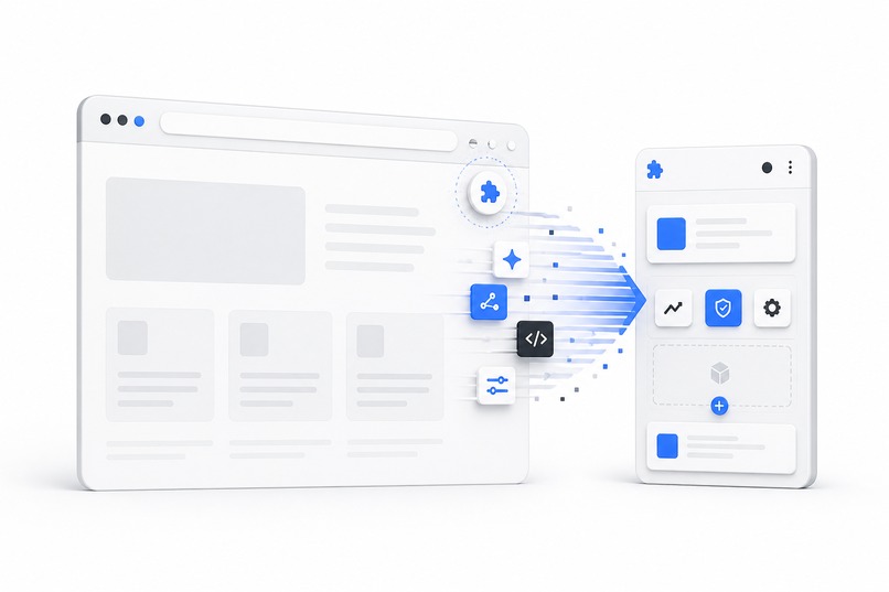 Morph: AI Browser Extension Builder – screenshot 1