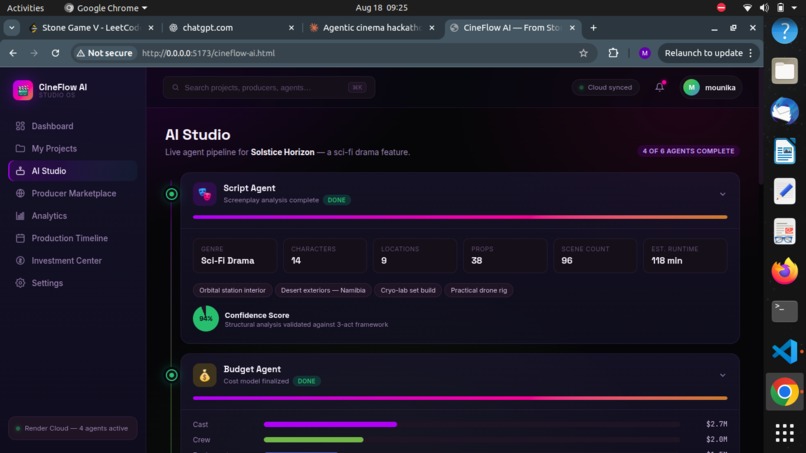 CineFlow-AI – screenshot 3