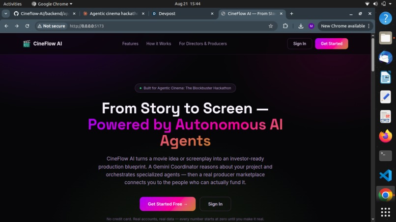 CineFlow-AI – screenshot 4