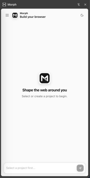 Morph: AI Browser Extension Builder – screenshot 3