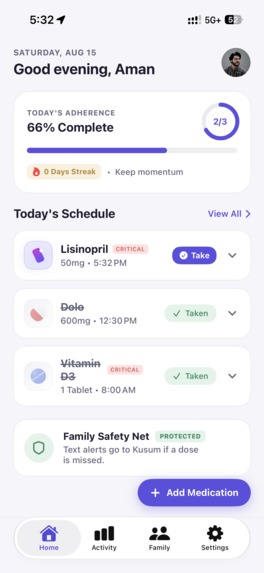 Vouch AI - Medicine Reminder – screenshot 2