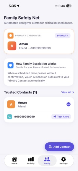 Vouch AI - Medicine Reminder – screenshot 3
