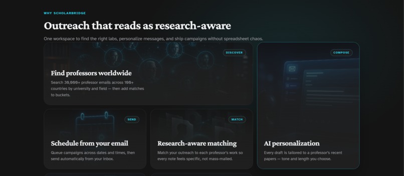 ScholarBridge AI – screenshot 2