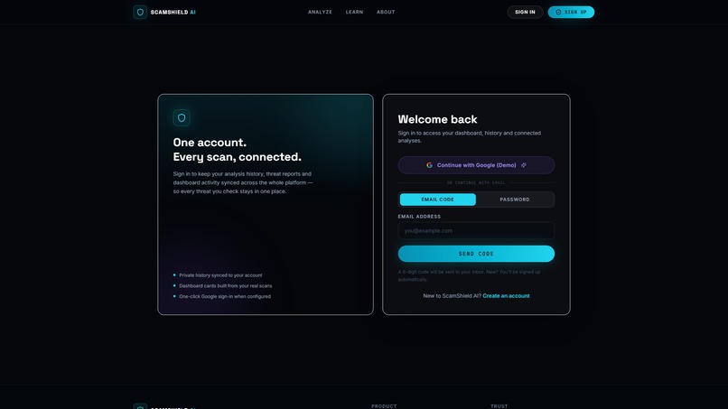 ScamShield AI: Real-Time Scam & Threat Detection – screenshot 9
