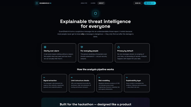 ScamShield AI: Real-Time Scam & Threat Detection – screenshot 12