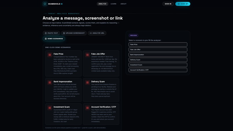 ScamShield AI: Real-Time Scam & Threat Detection – screenshot 15
