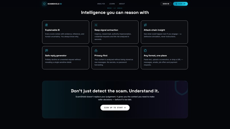 ScamShield AI: Real-Time Scam & Threat Detection – screenshot 17