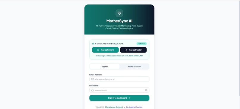 MotherSync AI – screenshot 1