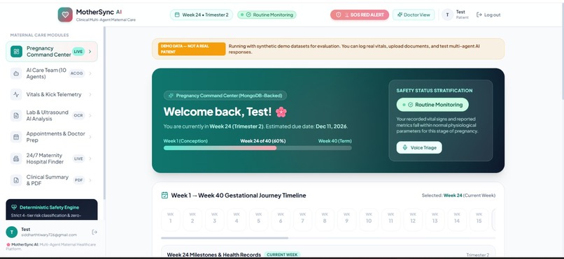 MotherSync AI – screenshot 2