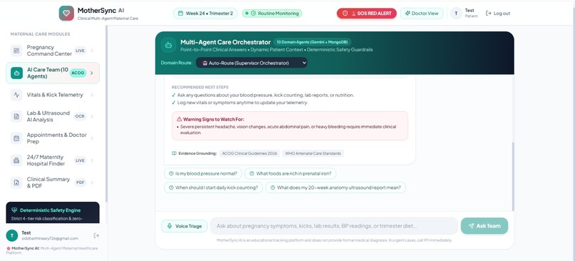 MotherSync AI – screenshot 3