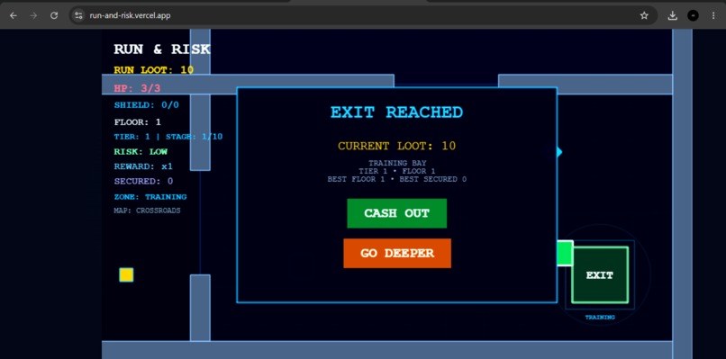 RUN & RISK – screenshot 3