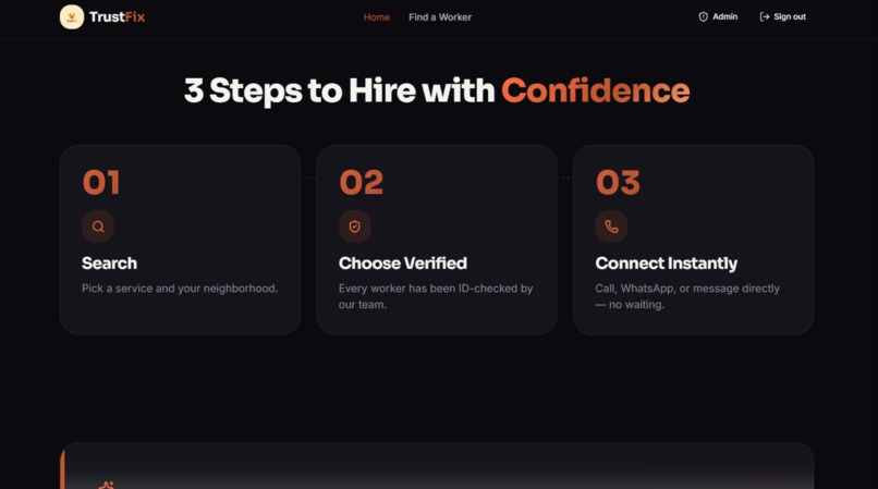 TrustFix – screenshot 1