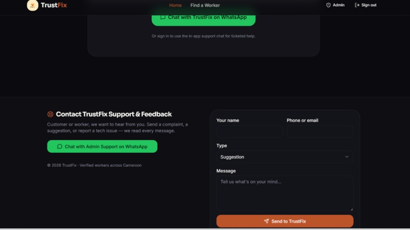 TrustFix – screenshot 2