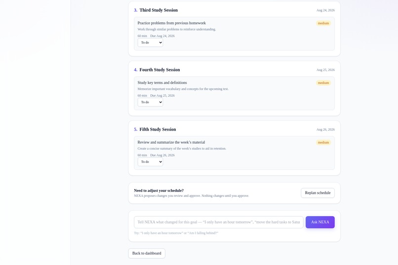 NEXA – screenshot 3