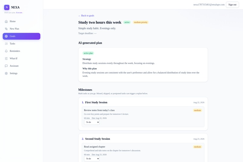 NEXA – screenshot 5