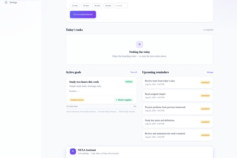NEXA – screenshot 6