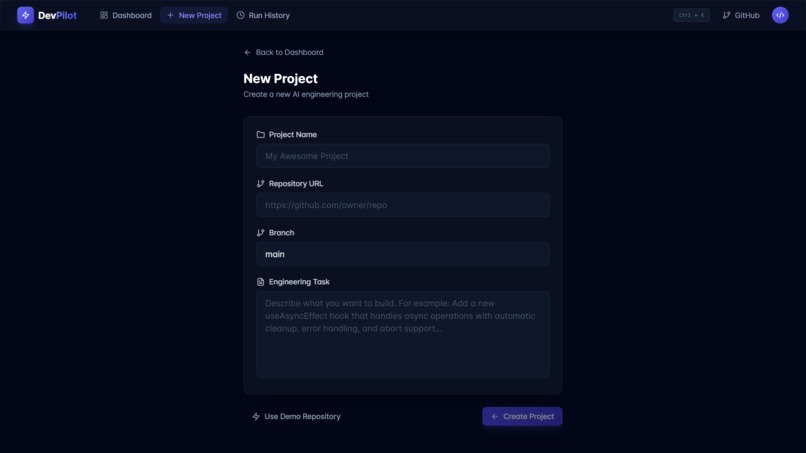 DevPilot : AI Software Engineer – screenshot 3