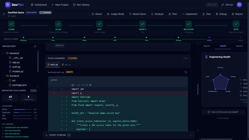 DevPilot : AI Software Engineer – screenshot 13