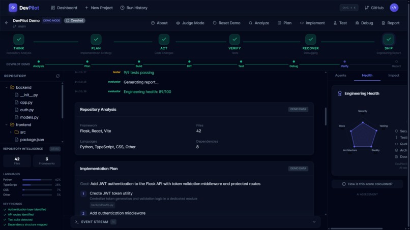 DevPilot : AI Software Engineer – screenshot 12