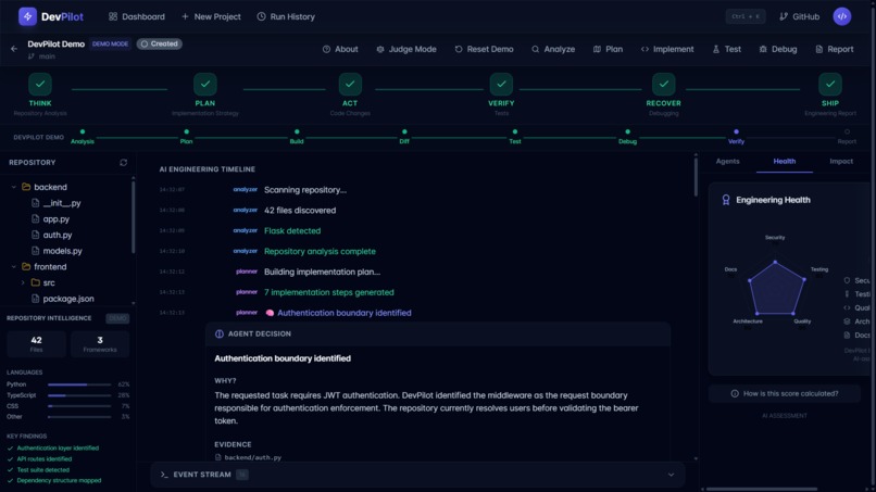 DevPilot : AI Software Engineer – screenshot 11