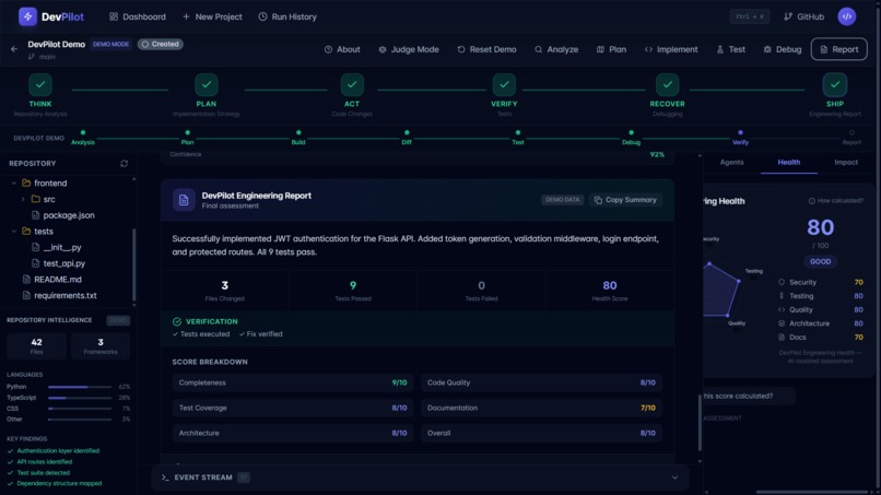 DevPilot : AI Software Engineer – screenshot 15