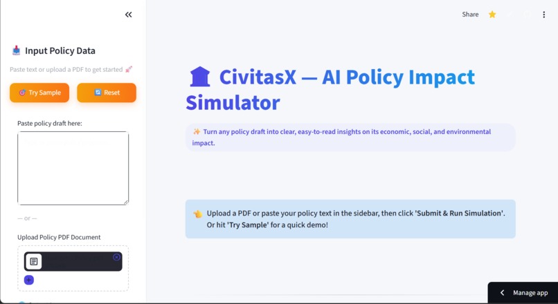 CivitasX – screenshot 2