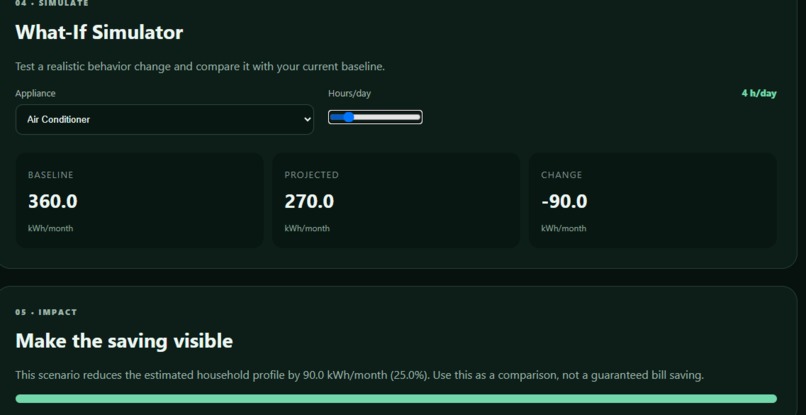 WattWise AI – screenshot 1